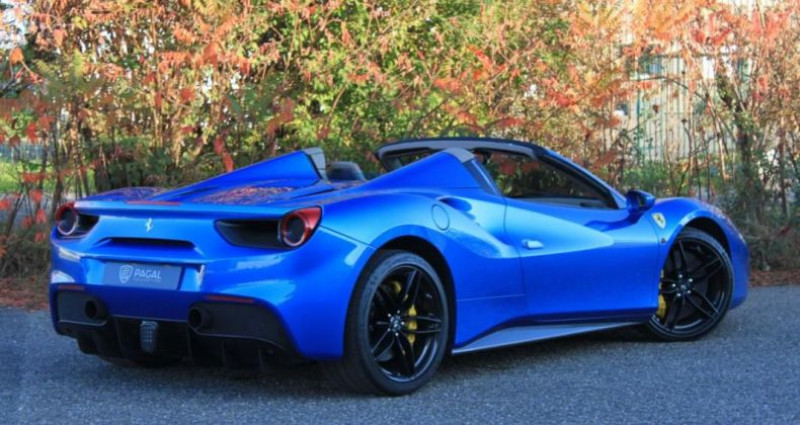 Ferrari 488 | LLD 2290e-Mois BLU CORSA TORTORA CARBON LIFT  occasion  Sainte-Croix-en-Plaine - photo n6